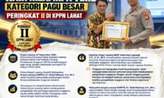 Polres Empat Lawang Peringkat II IKPA Kategori Pagu Besar di KPPN Lahat