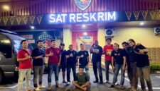 Foto : pelaku usai diringkus