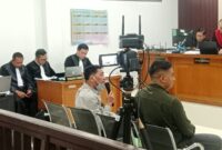 Saat dua orang dihadirkan disidang PN Tipikor Palembang, Rabu (30/9/2026)