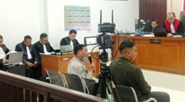 Saat dua orang dihadirkan disidang PN Tipikor Palembang, Rabu (30/9/2026)