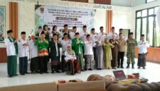 fhoto : pelantikan tiga lembaga dibawah pc nu kota pagar alam