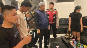Cegah Gangguan Kamtibmas, Polsek Sungai Lilin Sasar Tempat Hiburan dan Kafe.