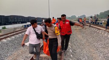 Ditabrak Kereta Api Tubuh Nasrulpa Terbelah Dua 