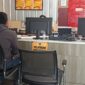 Foto : korban membuat laporan polisi