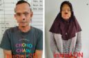 Tersangka saat diamankan. Foto: dokumen polisi.