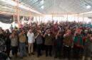 Foto. Sebanyak 1.470 personel regu yang Hadir saat di desa sungai Bungin kecamatan pangkalan lampam