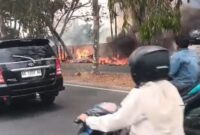 Foto : lokasi kebakaran