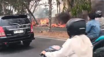 Foto : lokasi kebakaran