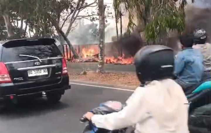 Foto : lokasi kebakaran