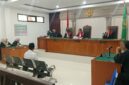 Saat JPU bacakan tuntuntan pidana dipersidangan yang digelar di PN Tipikor Palembang, Rabu (7/10/2026)