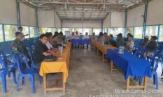 Polsek Sanga Desa Hadiri Mediasi Sengketa Lahan Rusli dan PT IBP 
