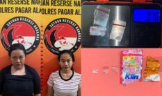 CANTIK-CANTIK JADI PENGEDAR! Dua Ratu Sabu Muda Ditangkap di Kontrakan Pagar Alam, Simpan Sabu 0,76 Gram Dalam Bungkus Soklin