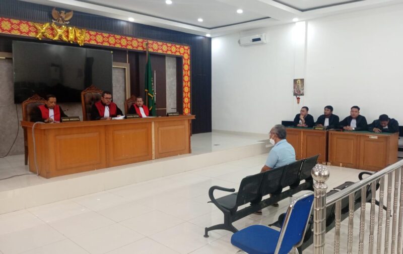 Saat Majelis Hakim Bacakan putusan disidang PN Tipikor Palembang, Kamis (8/10/2026)