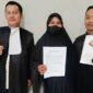 Saat Tim kuasa hukum Terdakwa dito, Arif Rahman SH saat ditemui di PN Palembang, Kamis (8/10/2026)
