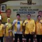 fhoto : walikota dan wakil walikota pagar alam h ludi oliansyah dan hj bertha hadiri musda vi dpd partai golkar pagar alam