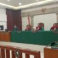 Saat Hakim ketua bacakan putusan sela disidang PN Palembang, Kamis (8/10/2026)