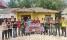 Sinergi Forkopimcam Buay Madang Timur Gelar Patroli Mitigasi dan Pasang Spanduk Larangan Karhutla