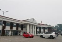 Gedung Pengadilan Negeri (PN) Palembang Kelas IA Khusus yang berlokasi di Jalan Kapten A. Rivai, Kota Palembang.
