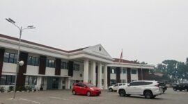 Gedung Pengadilan Negeri (PN) Palembang Kelas IA Khusus yang berlokasi di Jalan Kapten A. Rivai, Kota Palembang.