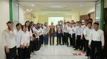 LBH Bima Sakti bersama mahasiswa Politeknik Prasetiya Mandiri, Jumat (9/10/2026).