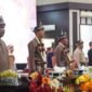 Foto saat gubernur Sumsel H. Hermanderu menghadiri acara Perayaan HUT OKI ke-81 di rapat paripurna DPRD OKI