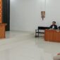Saat kedua terdakwa jalani sidang perdana di PN Tipikor Palembang, selasa (13/10/2026)