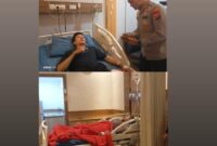 Dua wartawan yang menjadi korban.