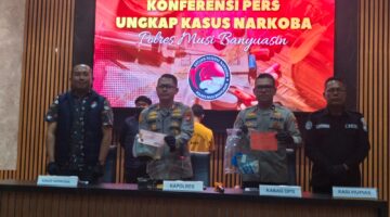 Polres Muba Tangkap Bandar Sekaligus Barang Bukti Narkotika Jenis Sabu Seberat 1.7 Kilogram Di Desa Tebing Bulan