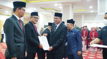 Bupati Toha Lantik Pejabat Pemkab Muba, Tekankan Integritas dan Pelayanan Publik