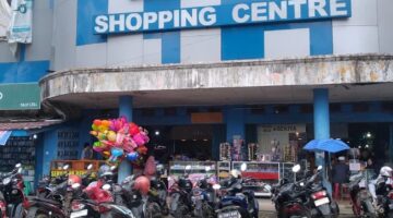 Foto Tampak Depan pasar shoping centre Kayuagung kabupaten OKI