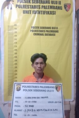 Jual Sepeda Gunung Curian Rp100 Ribu, Pria di Palembang Ditangkap Buser Polsek SU II