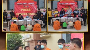 Polres Empat Lawang Ungkap Kasus Pembakaran Lahan 4 Hektare