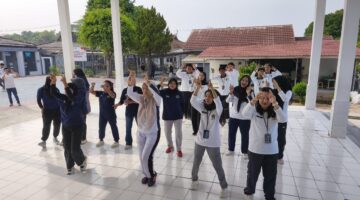 Bugar Raganya Solid Kebersamaannya, Rutan Kelas IIB Baturaja Gelar Olahraga Bersama