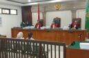 Saat dua terdakwa dihadirkan disidang PN Tipikor Palembang, Senin (19/10/2026)