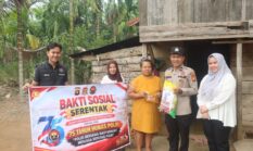 Polres Empat Lawang Laksanakan Bakti Sosial Serentak dalam Rangka Hari Jadi ke-75 Humas Polri