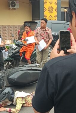 Rekonstruksi Begal yang Tewaskan Adinda Diperagakan dalam 10 Adegan, Keluarga Minta Pelaku DPO Ditangkap
