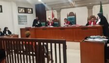 Saat JPU bacakan tuntutan pidana dipersidangan PN Tipikor Palembang, Rabu (20/10/2026)