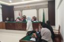 Suasana persidangan di Pengadilan Negeri (PN) Palembang saat terdakwa menjalani sidang, Rabu (21/10/2026).