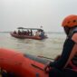 Tim SAR Gabungan cari korban yang hilang di Sungai Musi. Foto: Basarnas Palembang.
