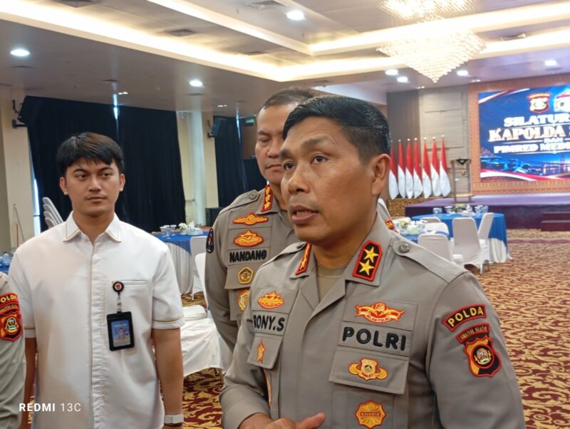 Kapolda Sumsel Irjen Pol Rony Samtana.