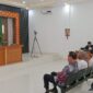 Saat ketiga terdakwa Jalani sidang perdana di PN Tipikor Palembang, Kamis (22/10/2026)
