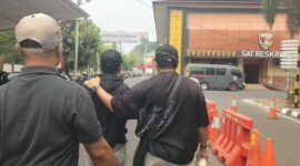 Foto pelaku diamankan unit Pidum