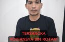 Tersangka saya diamankan. Foto: dokumen polisi.