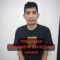 Tersangka saya diamankan. Foto: dokumen polisi.