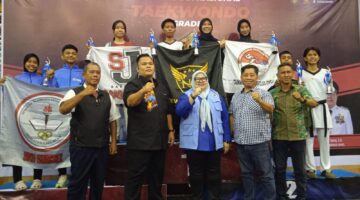 Taekwondo NG Juara Umum Hj Meilinda Cup 2026, Borong 23 Emas