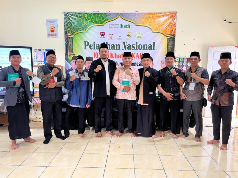 fhoto : pelatihan khatib nasional pd ikadi kota pagar alam