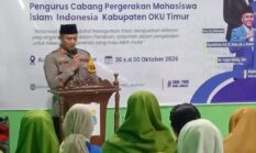 Kapolres OKU Timur Hadiri Pembukaan PKL PMII, Ajak Kader Bersinergi dan Peduli Isu Karhutla