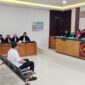 Saat JPU bacakan dakwaan terdakwa Yudi Kurniawan disidang PN Tipikor Palembang, senin (26/10/2026)