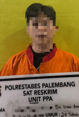 Diduga Setubuhi Anak di Bawah Umur, AW Ditangkap Unit PPA Polrestabes Palembang
