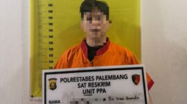 Diduga Setubuhi Anak di Bawah Umur, AW Ditangkap Unit PPA Polrestabes Palembang